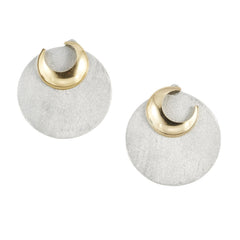 Crescent Moon and Sun Earrings
