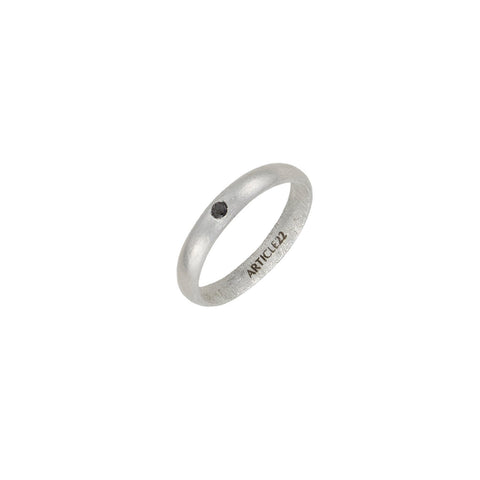 Black Diamond Ring
