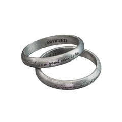 "in your body is a good place to be" Diamond Ring