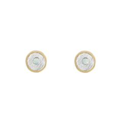 Birthstone 14K GOLD Stud Earrings