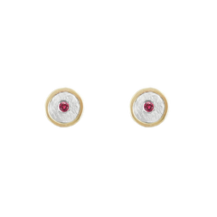 Birthstone 14K GOLD Stud Earrings