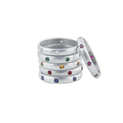 Birthstone 7 Gems Ring