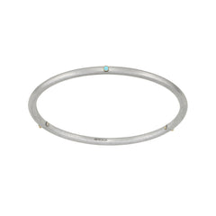 Birthstone 14K Skinny Bangle