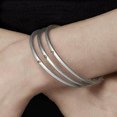 Cosmos Story Eye, Moon & Star Bangle