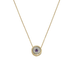 Birthstone 14K Gold Necklace