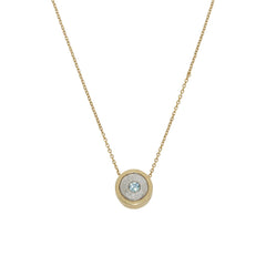 Birthstone 14K Gold Necklace