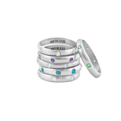 Birthstone 7 Gems Ring