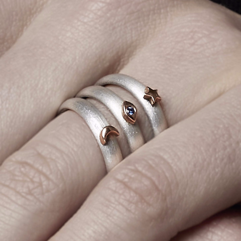 Cosmos Ring Triple SET