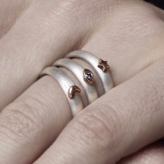 Cosmos Ring Triple SET